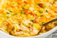 Twice Baked Ham and Potato Casserole