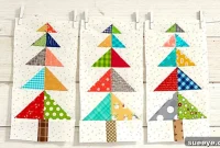 Crafting the Tall Pines Quilt Block