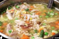 Hearty Instant Pot Chicken Vegetable Soup in Minutes