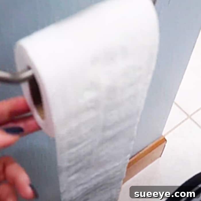 Unconventional Toilet Paper Uses 3 Toilet Paper Hack -Easy Toilet Paper Conservation - Save Toilet Paper