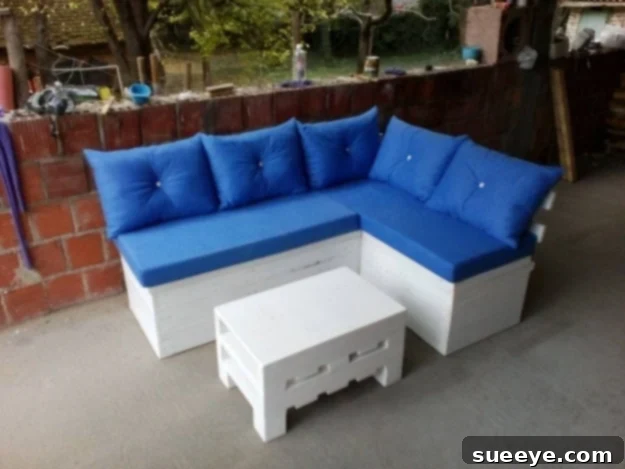 Pallet Sectional Sofa with Storage: Functional and Stylish DIY DIY pallet sectional sofa with hidden storage for smart space solutions