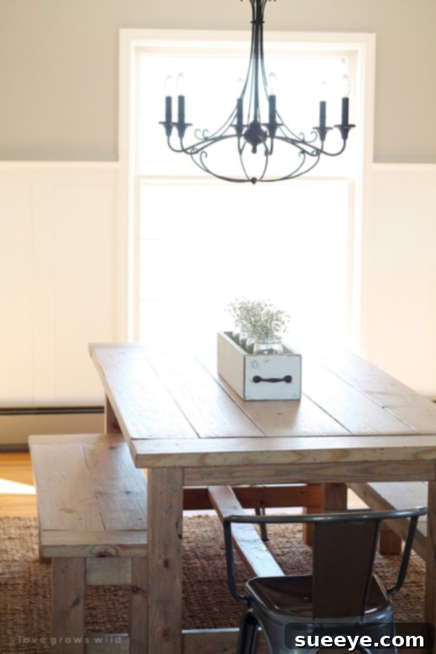 DIY Farmhouse Style Decor Ideas - DIY Farmhouse Table - Creative Rustic Ideas for Cool Furniture, Paint Colors, Farm House Decoration for Living Room, Kitchen and Bedroom #diy #diydecor #farmhouse #countrycrafts DIY Farmhouse Style Decor Ideas - DIY Farmhouse Table - Creative Rustic Ideas for Cool Furniture, Paint Colors, Farm House Decoration for Living Room, Kitchen and Bedroom #diy #diydecor #farmhouse #countrycrafts