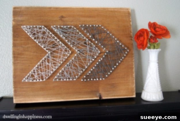 DIY Farmhouse Style Decor Ideas - Easy Rustic Arrow String Art - Creative Rustic Ideas for Cool Furniture, Paint Colors, Farm House Decoration for Living Room, Kitchen and Bedroom #diy #diydecor #farmhouse #countrycrafts DIY Farmhouse Style Decor Ideas - Easy Rustic Arrow String Art - Creative Rustic Ideas for Cool Furniture, Paint Colors, Farm House Decoration for Living Room, Kitchen and Bedroom #diy #diydecor #farmhouse #countrycrafts