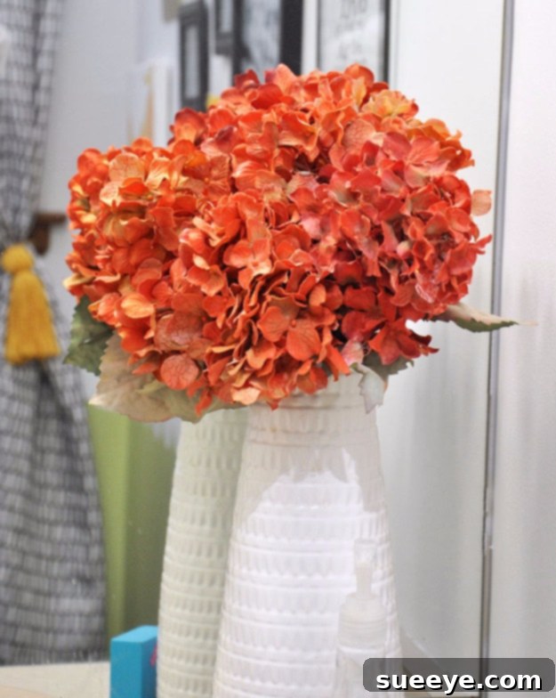 Spray Painted Fake Flowers Spray Painted Fake Flowers for custom floral arrangements