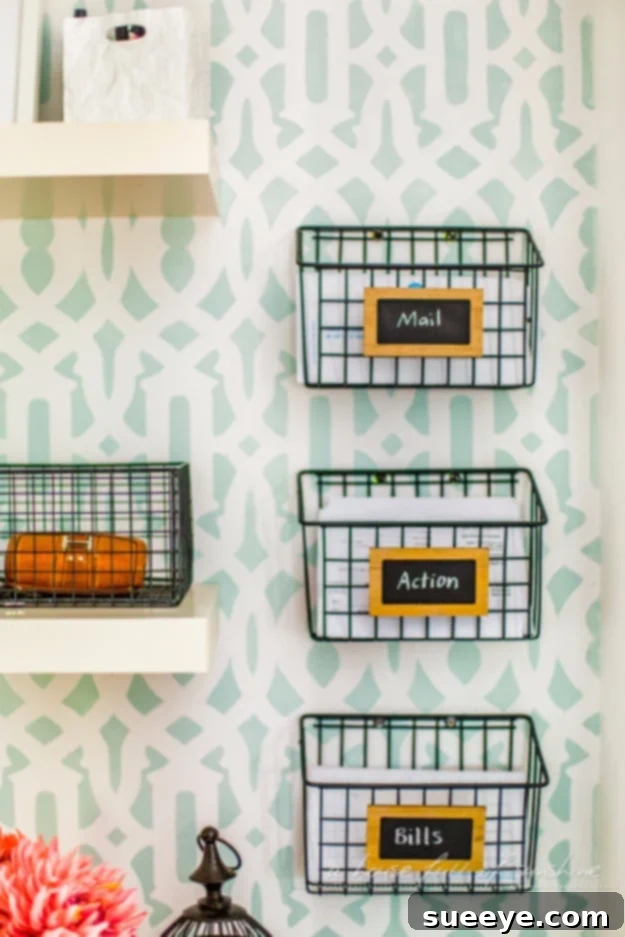 DIY Industrial Wire Baskets DIY Industrial Wire Baskets for modern storage