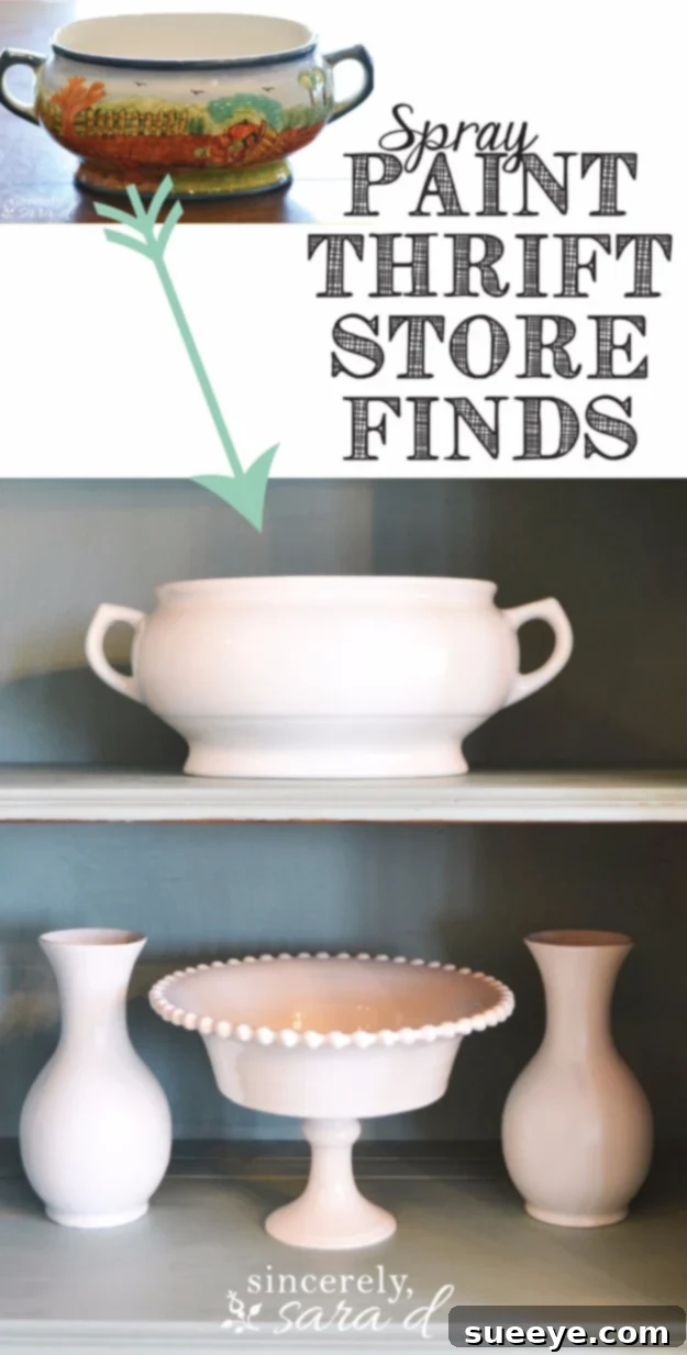 Spray Paint Thrift Store Finds Spray Paint Thrift Store Finds for budget-friendly decor