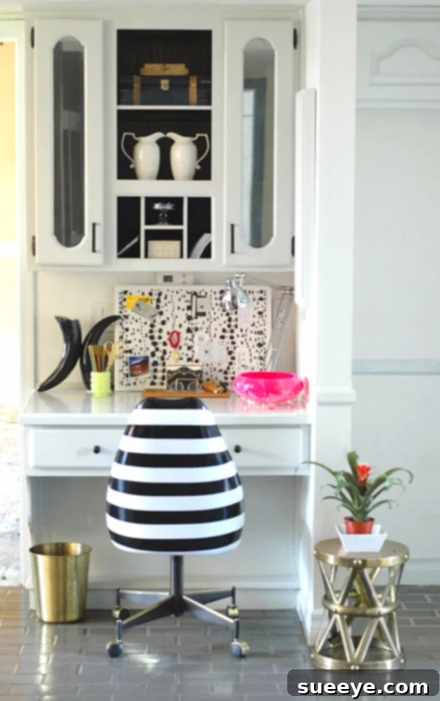 Spray Painted Chair DIY Spray Painted Chair makeover for updated furniture