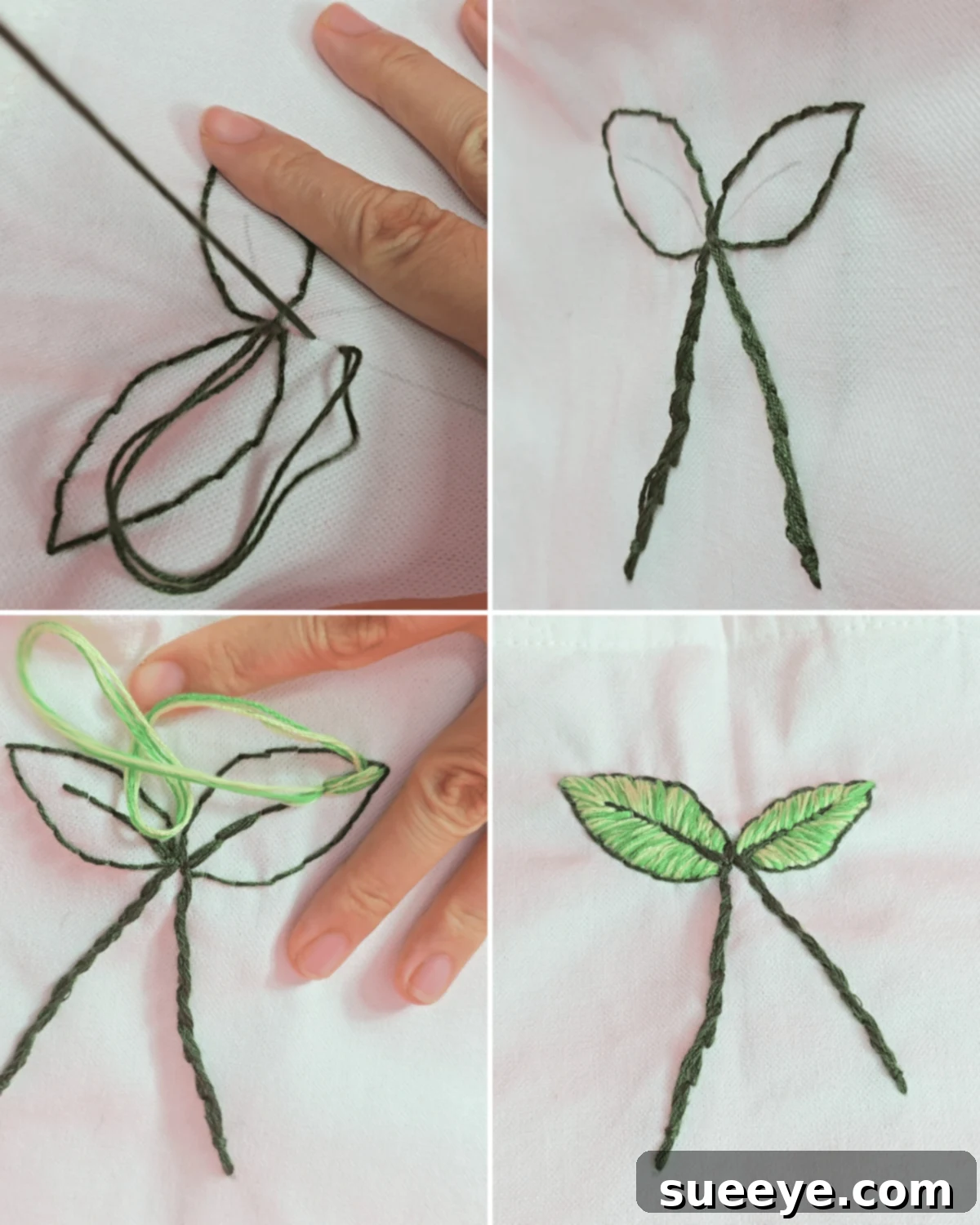 Embroider a Taste of Summer on Your Tote 5 Fill in Embroidery Designs with Satin Stitch for a Smooth Finish