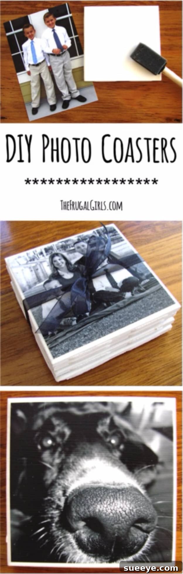 DIY Photo Coasters DIY Photo Coasters