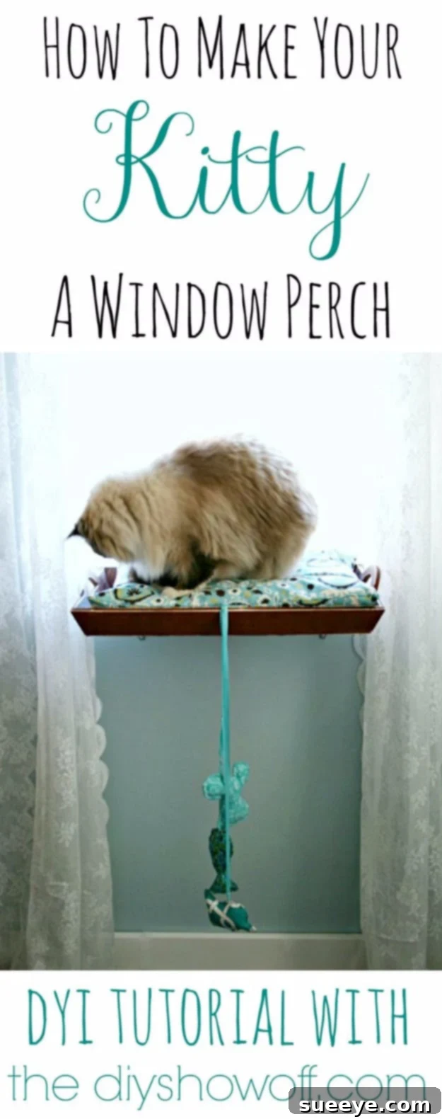 Build an easy window perch for your cat Make A Window Perch For Your Kitty for optimal outdoor viewing and relaxation