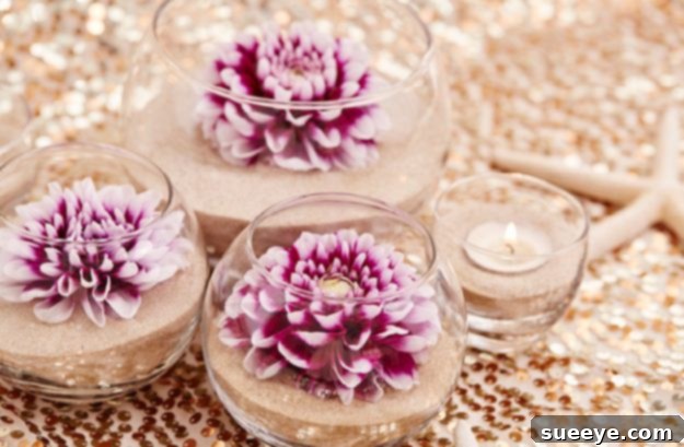 DIY Wedding Centerpieces - DIY Flower And Sand Wedding Centerpiece - Do It Yourself Ideas for Brides and Best Centerpiece Ideas for Weddings - Step by Step Tutorials for Making Mason Jars, Rustic Crafts, Flowers, Modern Decor, Vintage and Cheap Ideas for Couples on A Budget Outdoor and Indoor Weddings #diyweddings #weddingcenterpieces #weddingdecorideas DIY Wedding Centerpieces - DIY Flower And Sand Wedding Centerpiece - Do It Yourself Ideas for Brides and Best Centerpiece Ideas for Weddings - Step by Step Tutorials for Making Mason Jars, Rustic Crafts, Flowers, Modern Decor, Vintage and Cheap Ideas for Couples on A Budget Outdoor and Indoor Weddings #diyweddings #weddingcenterpieces #weddingdecorideas