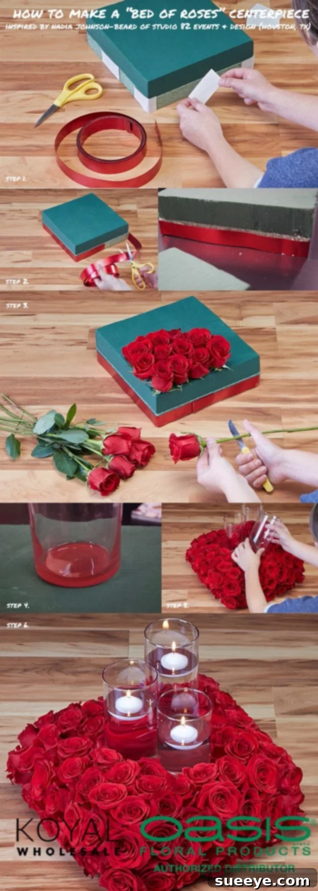 DIY Wedding Centerpieces - DIY Bed Of Roses Floating Candle Centerpiece - Do It Yourself Ideas for Brides and Best Centerpiece Ideas for Weddings - Step by Step Tutorials for Making Mason Jars, Rustic Crafts, Flowers, Modern Decor, Vintage and Cheap Ideas for Couples on A Budget Outdoor and Indoor Weddings #diyweddings #weddingcenterpieces #weddingdecorideas DIY Wedding Centerpieces - DIY Bed Of Roses Floating Candle Centerpiece - Do It Yourself Ideas for Brides and Best Centerpiece Ideas for Weddings - Step by Step Tutorials for Making Mason Jars, Rustic Crafts, Flowers, Modern Decor, Vintage and Cheap Ideas for Couples on A Budget Outdoor and Indoor Weddings #diyweddings #weddingcenterpieces #weddingdecorideas