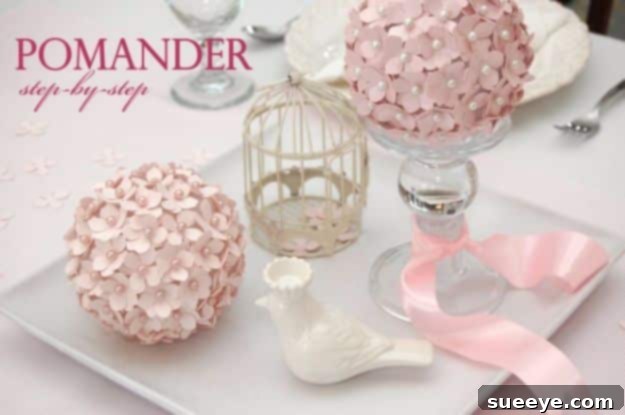 DIY Wedding Centerpieces - Pomander Flower Ball - Do It Yourself Ideas for Brides and Best Centerpiece Ideas for Weddings - Step by Step Tutorials for Making Mason Jars, Rustic Crafts, Flowers, Modern Decor, Vintage and Cheap Ideas for Couples on A Budget Outdoor and Indoor Weddings #diyweddings #weddingcenterpieces #weddingdecorideas DIY Wedding Centerpieces - Pomander Flower Ball - Do It Yourself Ideas for Brides and Best Centerpiece Ideas for Weddings - Step by Step Tutorials for Making Mason Jars, Rustic Crafts, Flowers, Modern Decor, Vintage and Cheap Ideas for Couples on A Budget Outdoor and Indoor Weddings #diyweddings #weddingcenterpieces #weddingdecorideas