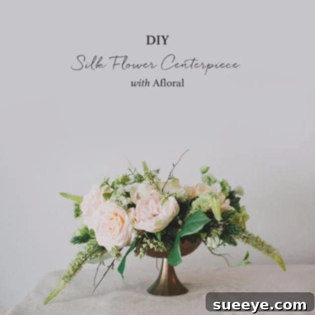 DIY Wedding Decorations - Homemade Centerpieces for Weddings - DIY Silk Flower Centerpiece - DYI Wedding Decor Ideas DIY Wedding Decorations - Homemade Centerpieces for Weddings - DIY Silk Flower Centerpiece - DYI Wedding Decor Ideas