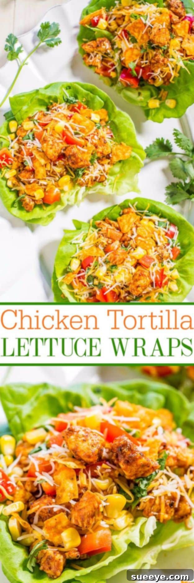 Chicken Tortilla Lettuce Wraps Fresh Chicken Tortilla Lettuce Wraps