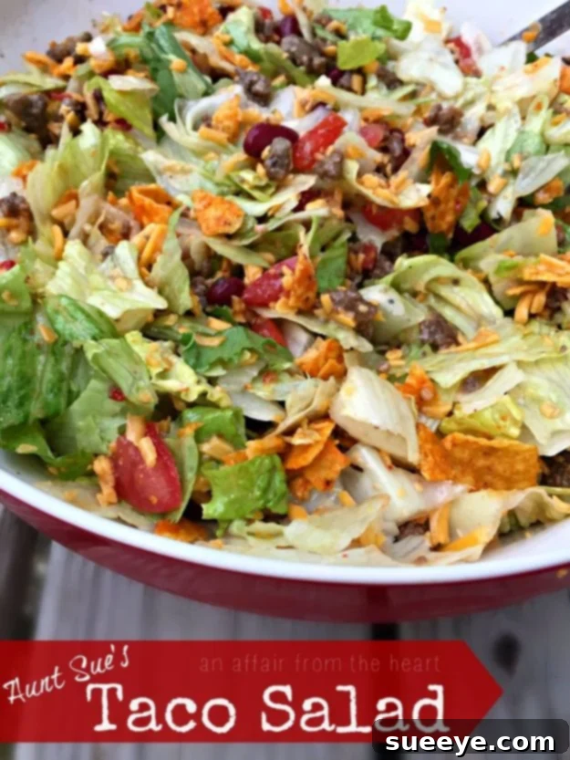 Aunt Sue’s Taco Salad Aunt Sue’s Classic Taco Salad