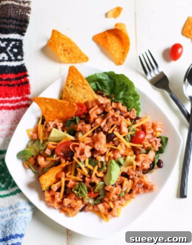 Mexican Chef Pasta Salad Refreshing Mexican Chef Pasta Salad