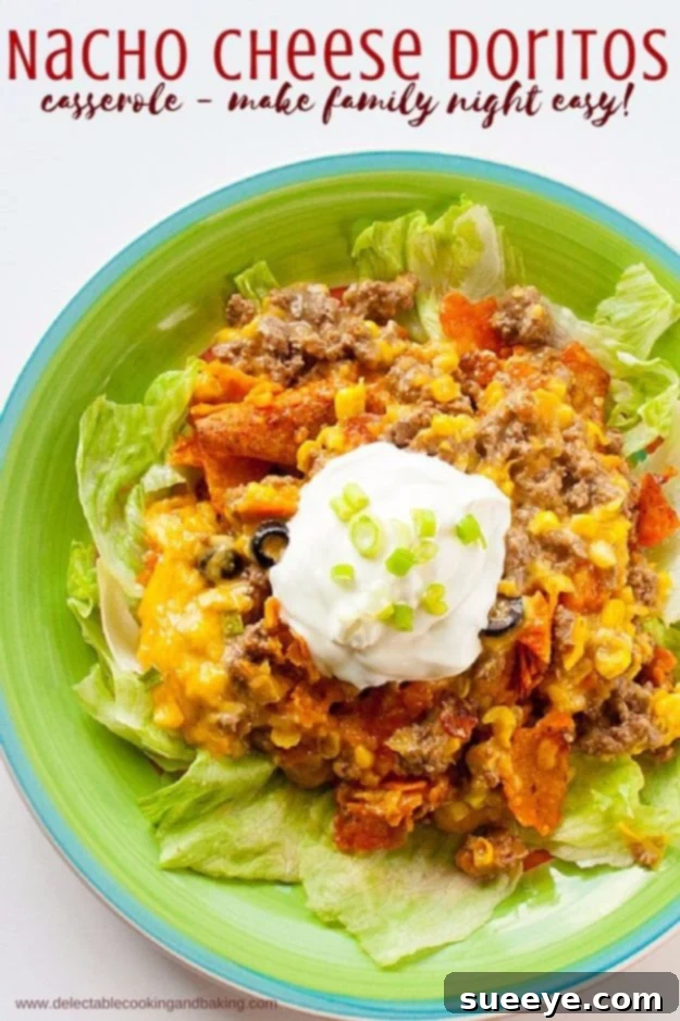 Nacho Cheese Doritos Casserole Hearty Nacho Cheese Doritos Casserole