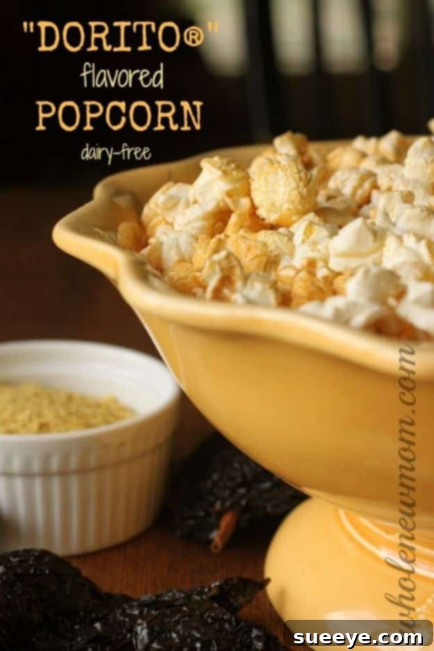 “Dorito”-Flavored Popcorn Homemade “Dorito”-Flavored Popcorn
