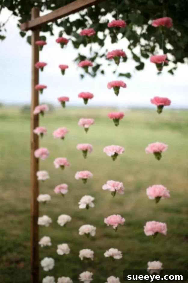 DIY Backyard Party Decor - Hanging Flower Garland - Cool Ideas for Decorations for Parties - Easy and Cheap Crafts for Summer Barbecues and Family Get Togethers, Swimming and Pool Party Fun - Step by Step Tutorials For Banners, Table Decor, Serving Ideas and Mason Jar Crafts r DIY Backyard Party Decor - Hanging Flower Garland - Cool Ideas for Decorations for Parties - Easy and Cheap Crafts for Summer Barbecues and Family Get Togethers, Swimming and Pool Party Fun - Step by Step Tutorials For Banners, Table Decor, Serving Ideas and Mason Jar Crafts r