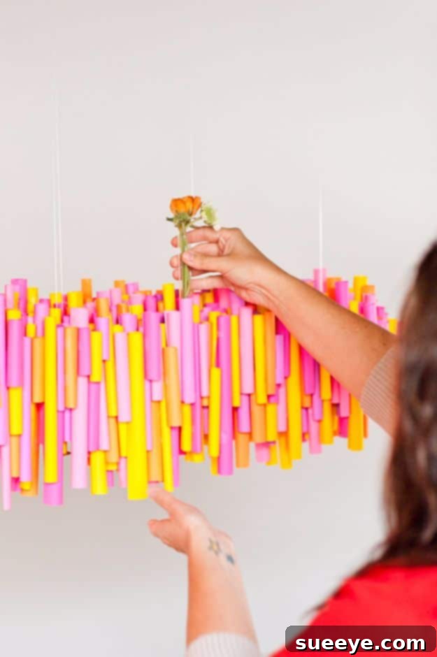DIY Backyard Party Decor - DIY Hanging Paper Chandelier - Cool Ideas for Decorations for Parties - Easy and Cheap Crafts for Summer Barbecues and Family Get Togethers, Swimming and Pool Party Fun - Step by Step Tutorials For Banners, Table Decor, Serving Ideas and Mason Jar Crafts r DIY Backyard Party Decor - DIY Hanging Paper Chandelier - Cool Ideas for Decorations for Parties - Easy and Cheap Crafts for Summer Barbecues and Family Get Togethers, Swimming and Pool Party Fun - Step by Step Tutorials For Banners, Table Decor, Serving Ideas and Mason Jar Crafts r