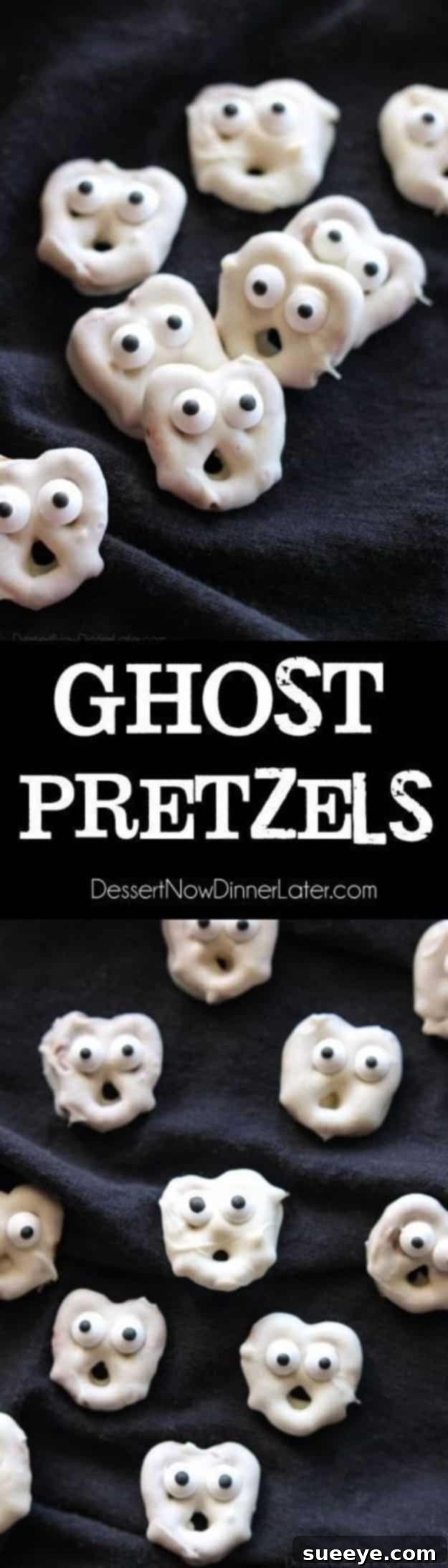 Easy Homemade Ghost Pretzels for Spooky Treats Adorable White Chocolate Ghost Pretzels for Halloween