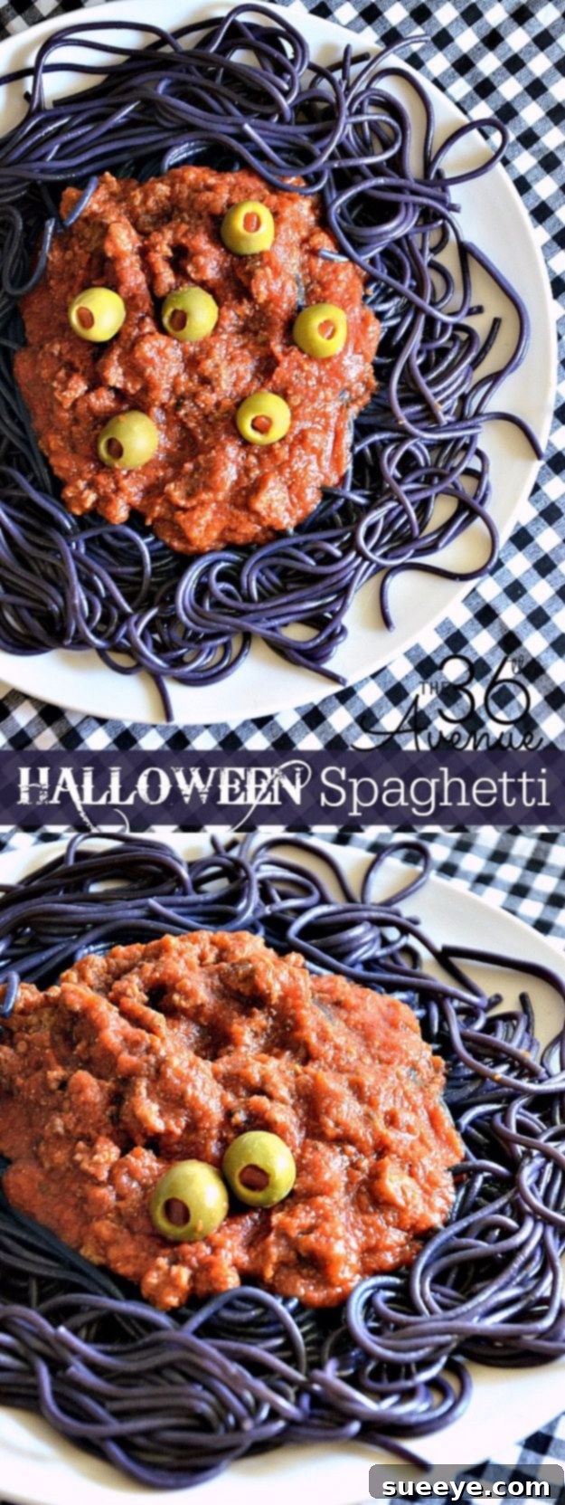 Halloween Spaghetti Recipe for a Spooky Dinner Spooky Black Halloween Spaghetti with Eyeball Meatballs
