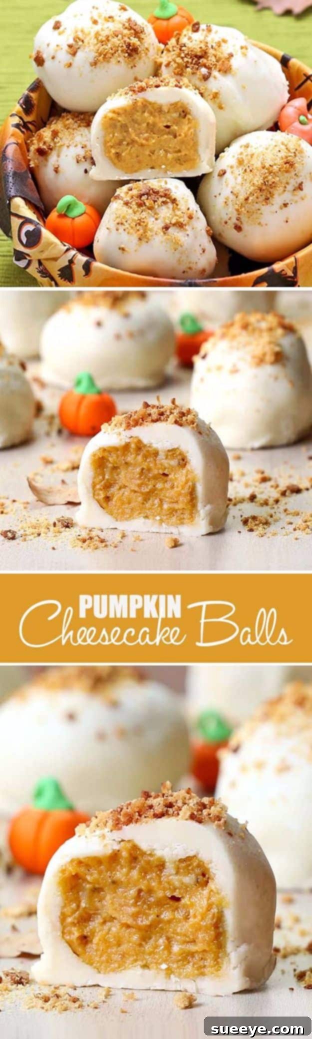 No-Bake Pumpkin Cheesecake Balls Recipe Sweet & Creamy Pumpkin Cheesecake Balls for Fall