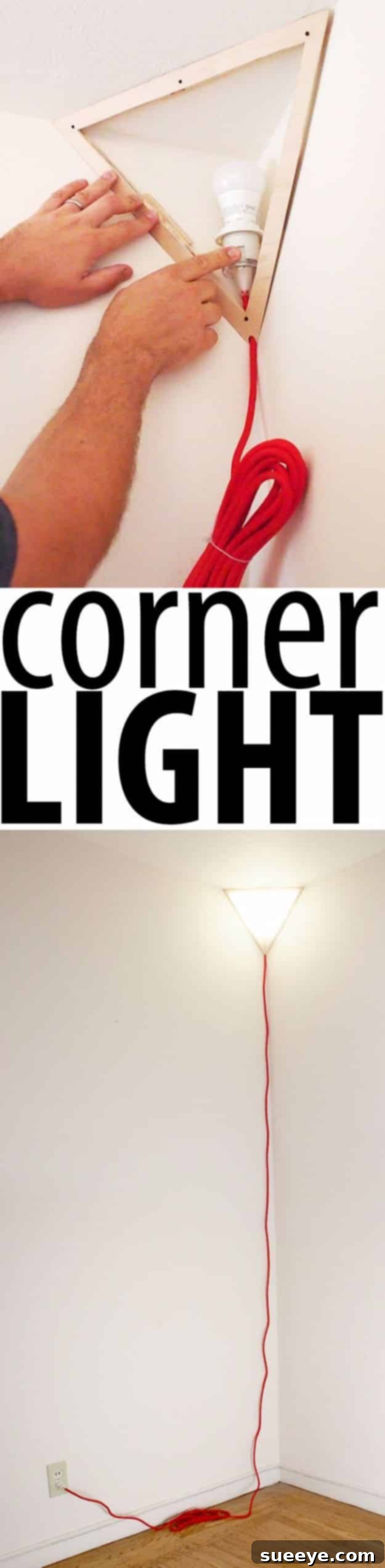 Innovative Corner Lamp Design Corner Light - space-saving ambient lighting