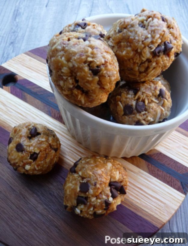 No Bake Granola Bites - Easy Healthy Recipe for Children No Bake Granola Bites - Healthy Energy Snack for Kids