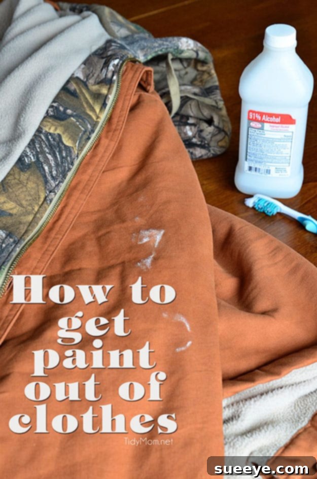 Get Paint Out of Clothes Effective methods to get various types of paint out of clothes