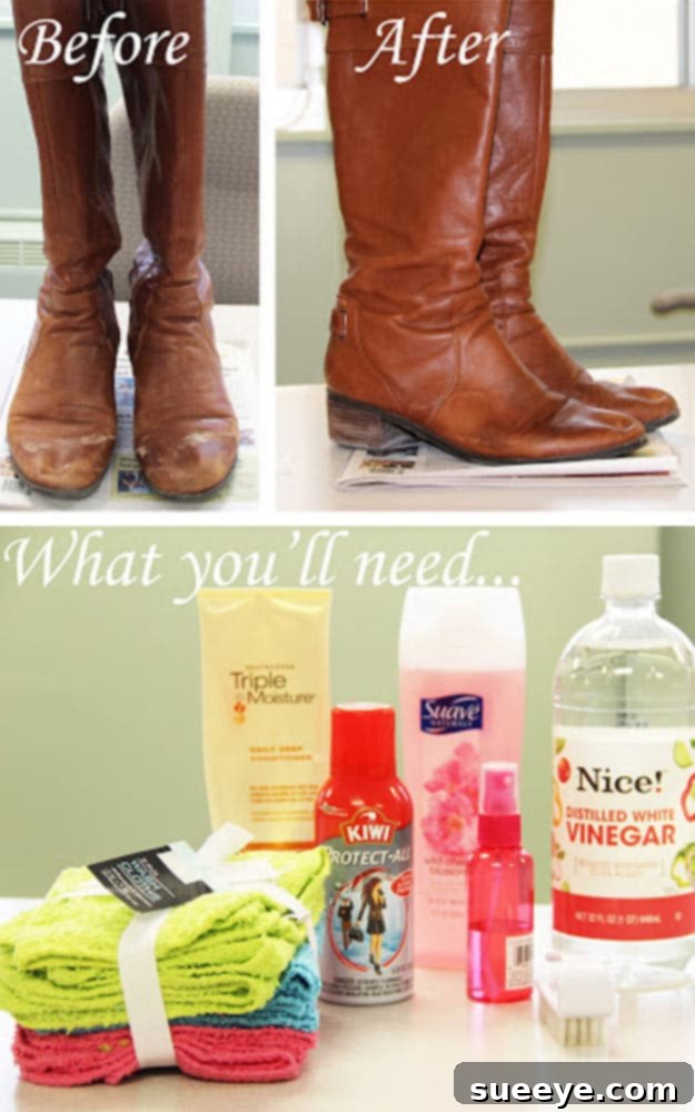 Remove Salt Stains from Leather Boots Effective method to remove salt stains from leather boots