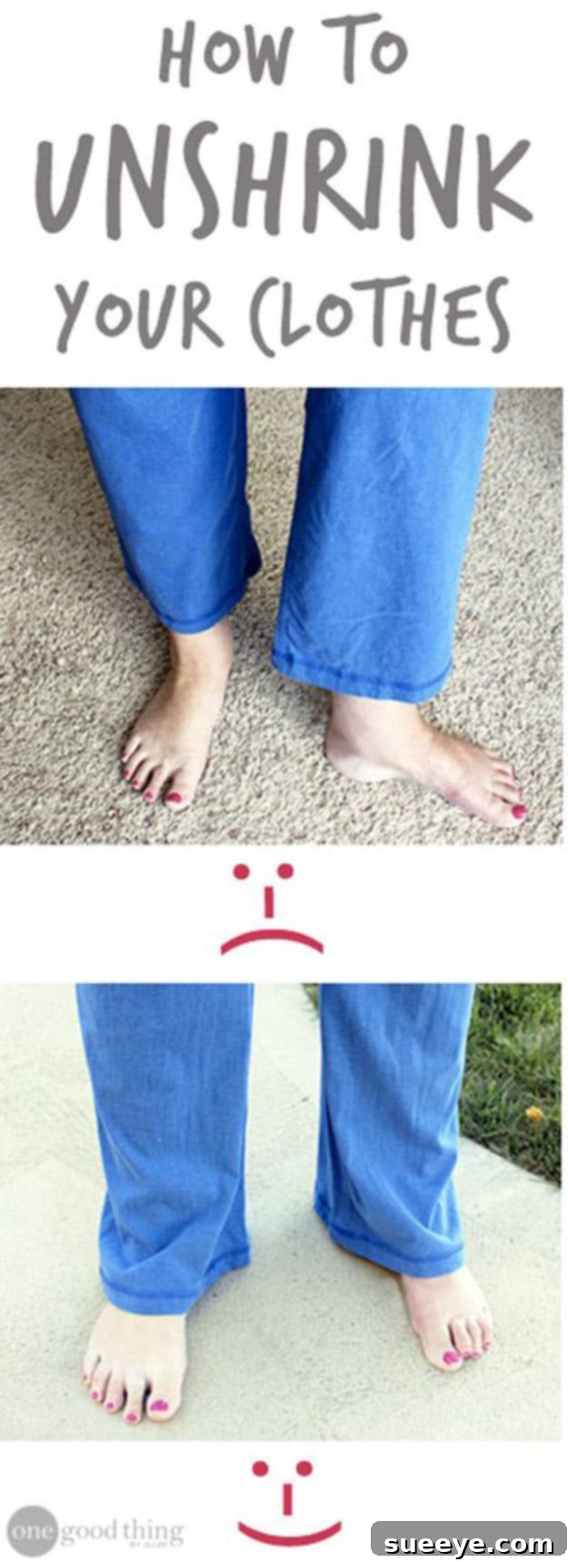 How To Unshrink Clothes Surprising technique to unshrink clothes after washing