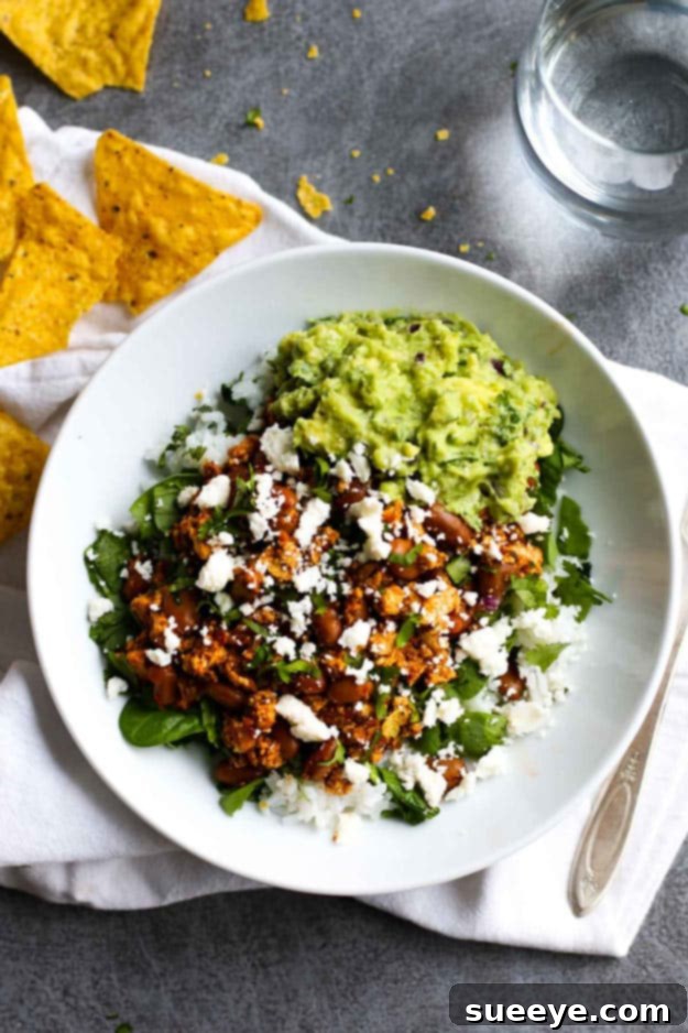 Chipotle Sofritas Veggie Bowl copycat