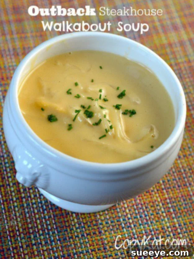 Copycat Outback Steakhouse Walkabout Soup