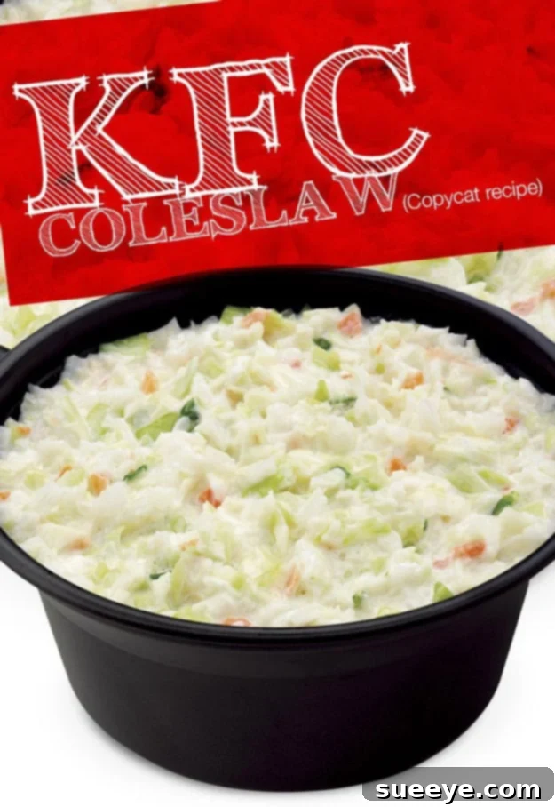Copycat KFC Coleslaw