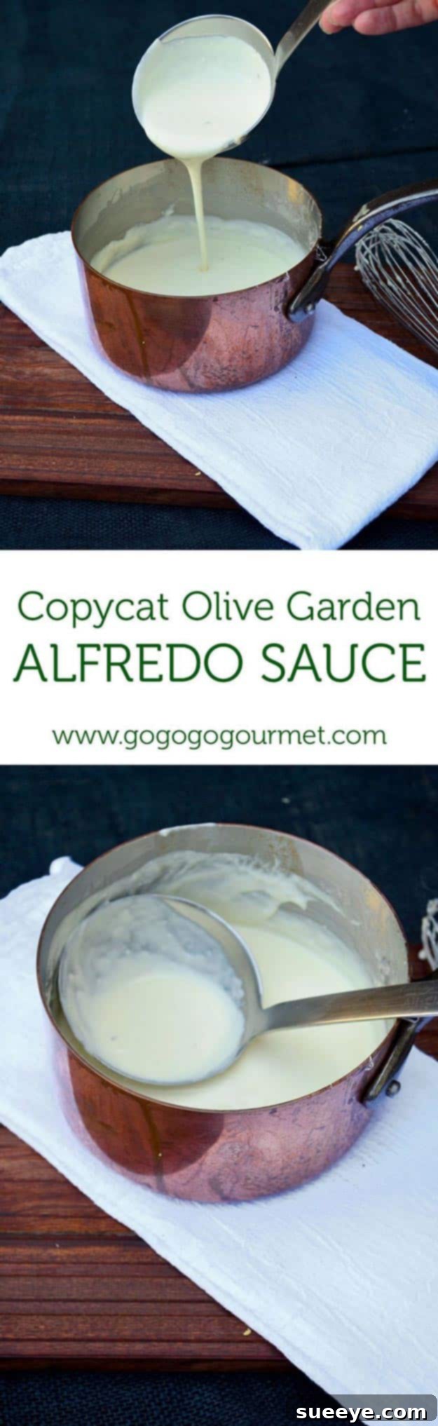 Homemade Olive Garden Alfredo Sauce