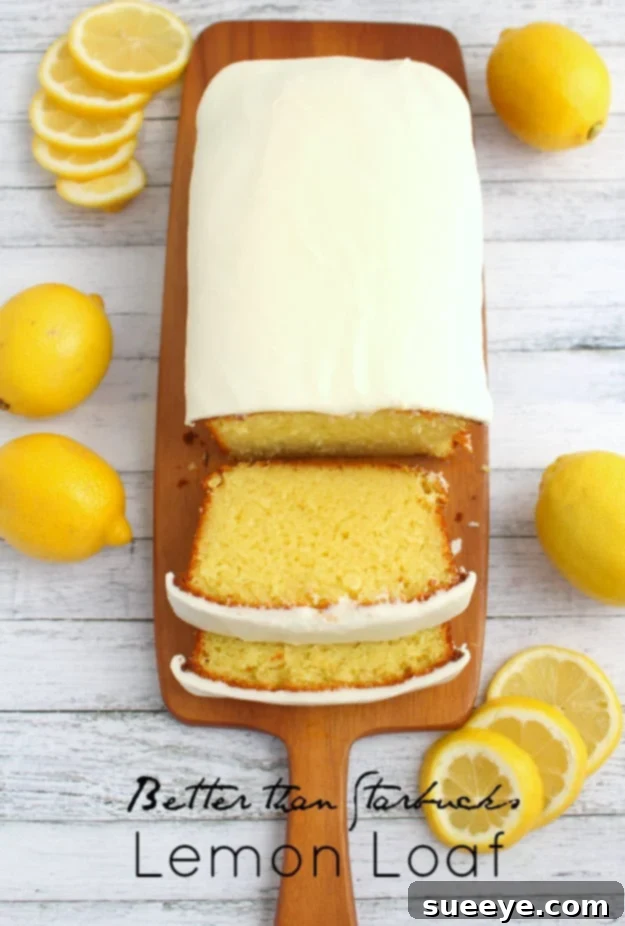 Homemade Starbucks Lemon Loaf