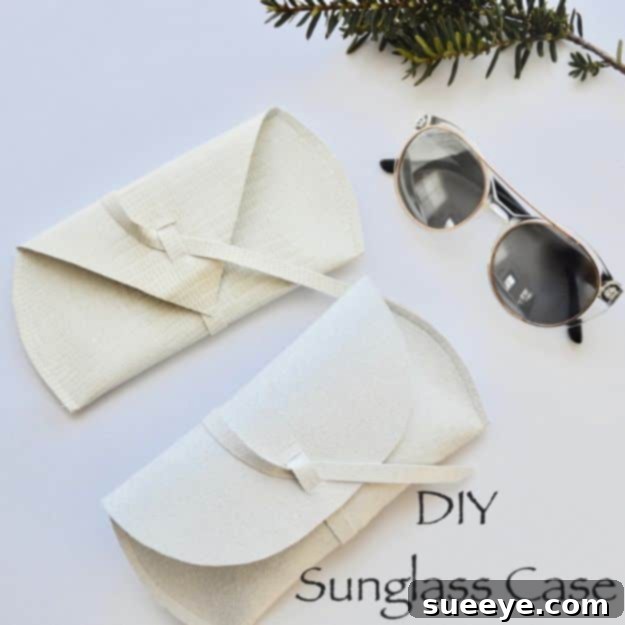 Sewing Projects to Make and Sell - DIY Sunglass Case - Easy Things to Sew and Sell on Etsy and Online Shops - DIY Sewing Crafts With Free Pattern and Tutorial Protective DIY Sunglass Case Sewing Project - Easy Accessory to Sell - Handmade Craft Tutorial
