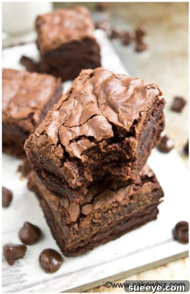 Brownie Recipes | Fudgy Brownies With Crackly Tops - Easy and Healthy Recipe Ideas for Brownies - Chocolate, Blondies, Gluten Free and Caramel Brownie Recipes | Fudgy Brownies With Crackly Tops - Easy and Healthy Recipe Ideas for Brownies - Chocolate, Blondies, Gluten Free and Caramel