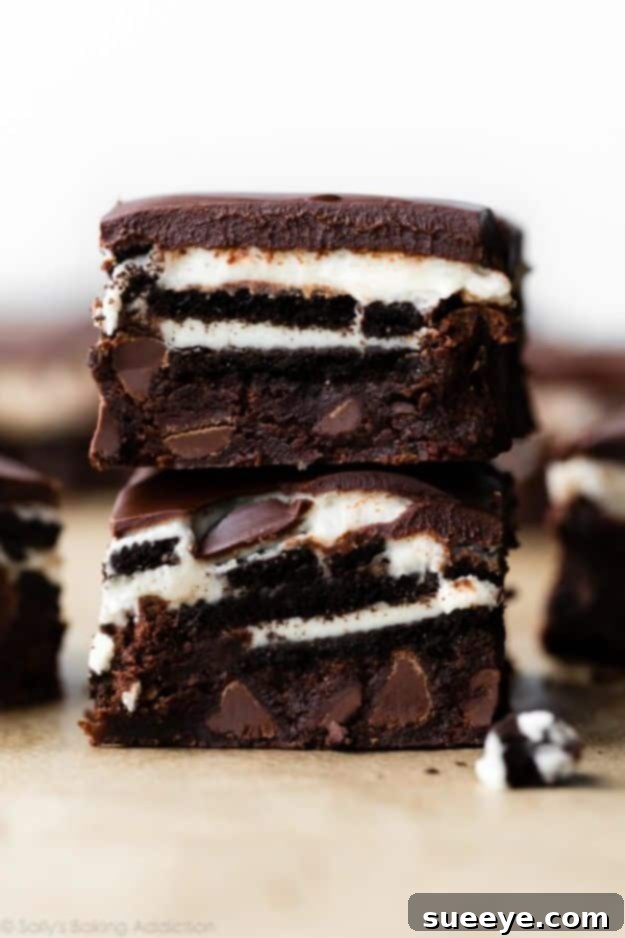 Brownie Recipes | Cookies & Cream Brownies - Easy and Healthy Recipe Ideas for Brownies - Chocolate, Blondies, Gluten Free and Caramel Brownie Recipes | Cookies & Cream Brownies - Easy and Healthy Recipe Ideas for Brownies - Chocolate, Blondies, Gluten Free and Caramel