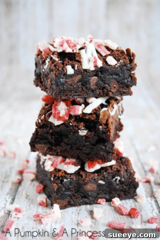Brownie Recipes | Triple Chocolate Peppermint Brownies - Easy and Healthy Recipe Ideas for Brownies - Chocolate, Blondies, Gluten Free and Caramel Brownie Recipes | Triple Chocolate Peppermint Brownies - Easy and Healthy Recipe Ideas for Brownies - Chocolate, Blondies, Gluten Free and Caramel