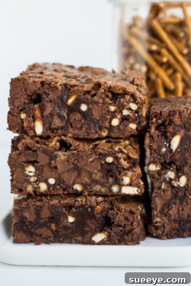 Brownie Recipes | Pretzel Toffee Chip Brownies - Easy and Healthy Recipe Ideas for Brownies - Chocolate, Blondies, Gluten Free and Caramel Brownie Recipes | Pretzel Toffee Chip Brownies - Easy and Healthy Recipe Ideas for Brownies - Chocolate, Blondies, Gluten Free and Caramel