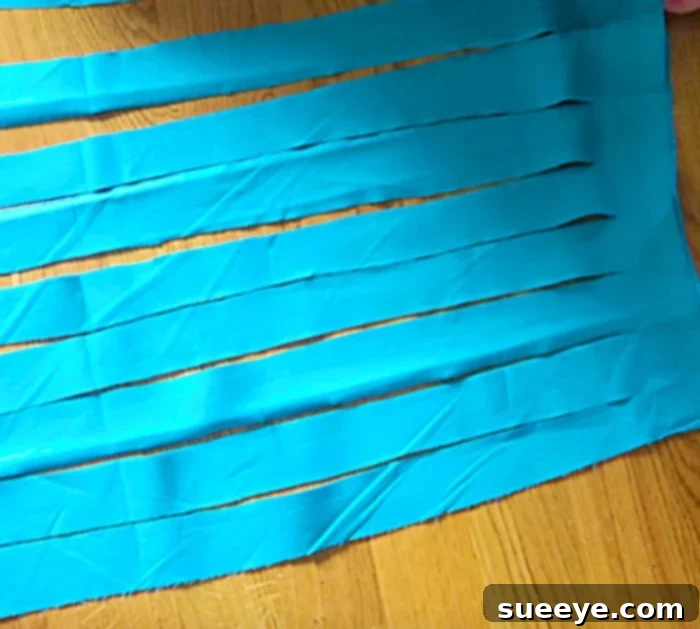 Learn to make a DIY No Sew Rag Rug