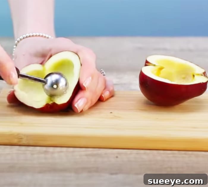 Fireball Apple Jello Blasts 2 Carve Out Inside Apples To Make Jello Shots - Apple Recipes - Fall Alcoholic Drinks - Tipsy Bartender Recipes