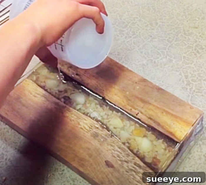 Crafting a Custom Epoxy River Serving Board 2 Resin Ideas - A stunning DIY epoxy resin river serving board project.