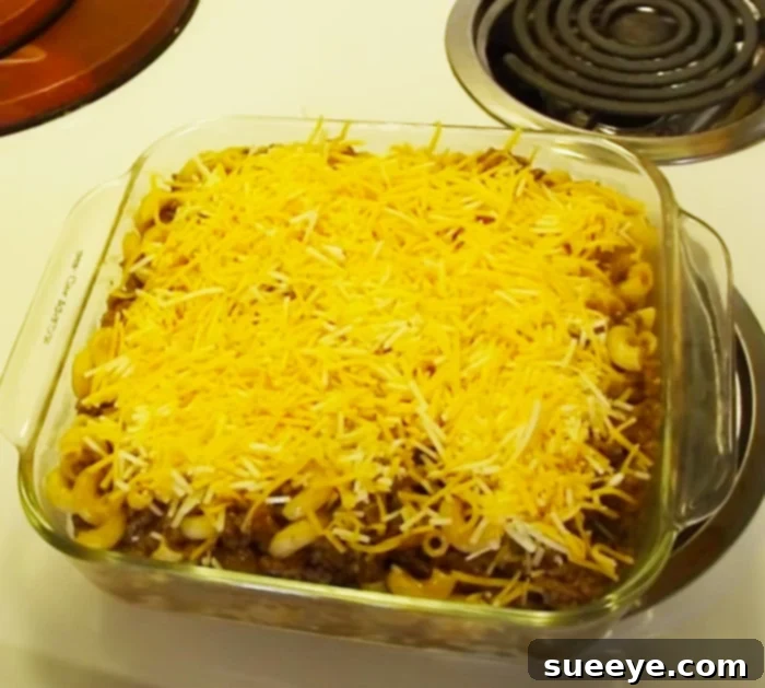Cheesy Beef Macaroni Bake 3 Macaroni Casserole - Easy Pasta Dinners - Oven Bake Recipes - Hamburger Bake Recipes