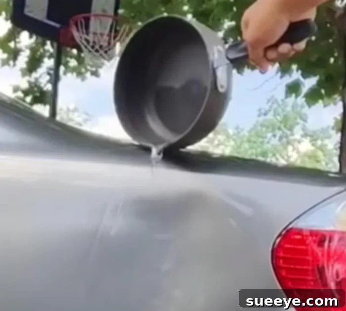 Boiling Water Car Dent Repair Hack 2 LifeHacks - Using Boiling Water to Get Car Dents Out - Fix Car Dents