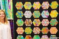 Donna Jordan’s Hexagon Pinwheels Quilt Free Pattern