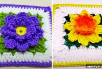 Crafting Beautiful Crochet Flower Granny Squares